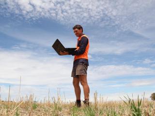 Hines Hill broadacre producer Cam Gethin is looking forward to integrating the information from the newly installed South Doodlakine Dopper radar into his farming operations.