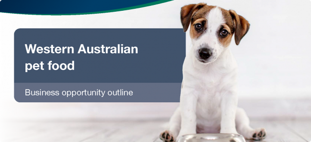 Western Australian pet food front cover page