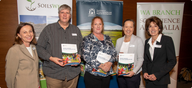 Photograph of the launch of the SLCC Soils Health Strategy 1 December 2021