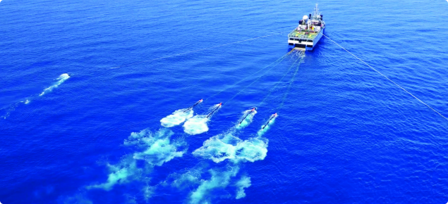 Seismic survey above pearl oyster beds Australian Institute of Marine Science