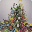 A flower arrangement of  Western Australian wildflowers including Banksia's, Kangaroo Paw and Wax Flowers.