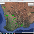Locations of DPIRD soil moisture probes shown on map of southwest WA
