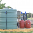 Example of fertigation equipment used in strawberry production