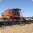 Harvesting short, patchy crops